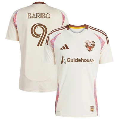 Tai Baribo Men's adidas Natural D.C. United 2025 The Soul Kit Replica Custom Jersey