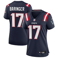 Bryce Baringer Women's Nike Navy New England Patriots Custom Game Jersey