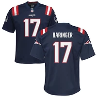 Bryce Baringer Youth Nike Navy New England Patriots Custom Game Jersey