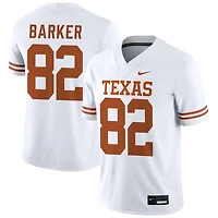 Ridge Barker Men's Nike White Texas Longhorns NIL Pick-A-Player Game Jersey