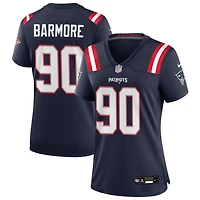Christian Barmore Women's Nike Navy New England Patriots Custom Game Jersey