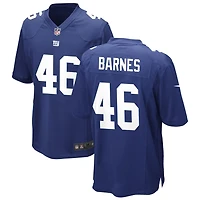 Zaire Barnes Men's Nike Royal New York Giants Custom Game Jersey