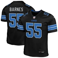 Derrick Barnes Youth Nike  Black Detroit Lions Alternate Custom Game Jersey