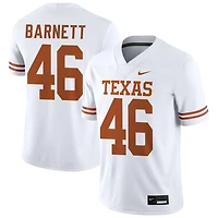 Spencer Barnett Men's Nike White Texas Longhorns NIL Pick-A-Player Game Jersey