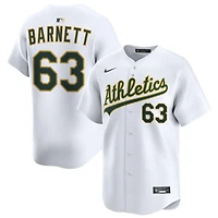 Mason Barnett Men's Nike White Athletics Home Limited Custom Jersey