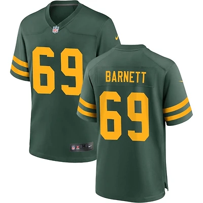 Dante Barnett Men's Nike Green Green Bay Packers Alternate Custom Jersey