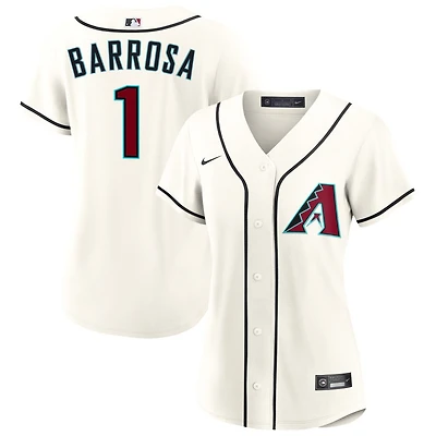 Jorge Barrosa Women's Nike  Cream Arizona Diamondbacks Home Custom Replica 2.0 Jersey