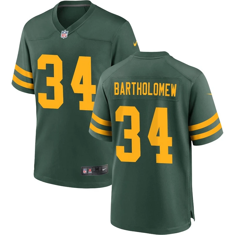 Shemar Bartholomew Men's Nike Green Green Bay Packers Alternate Custom Jersey