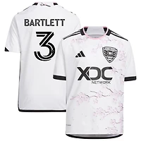Lucas Bartlett Youth adidas White D.C. United 2023 The Cherry Blossom Kit Replica Custom Jersey