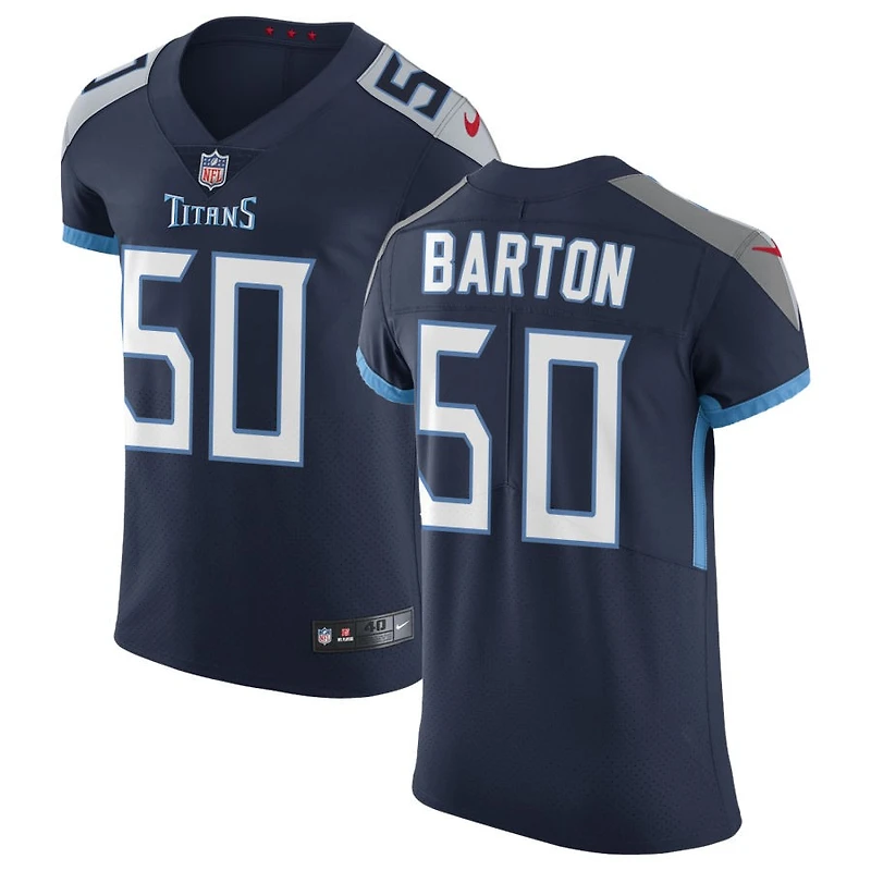 Cody Barton Men's Nike Navy Tennessee Titans Vapor Untouchable Custom Elite Jersey