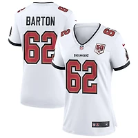 Graham Barton Women's Nike White Tampa Bay Buccaneers 50th Season Custom Game Jersey