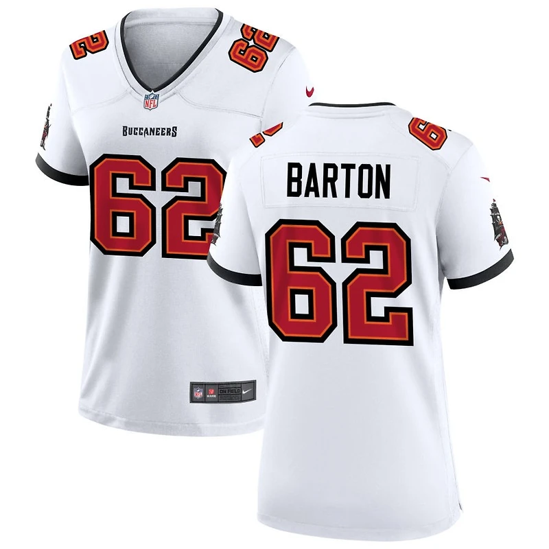 Graham Barton Women's Nike Tampa Bay Buccaneers White Custom Game Jersey