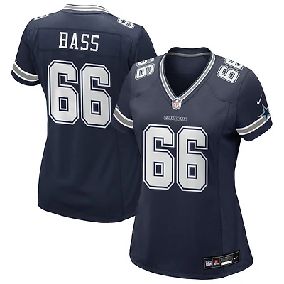T.J. Bass Women's Nike Navy Dallas Cowboys Custom Game Jersey