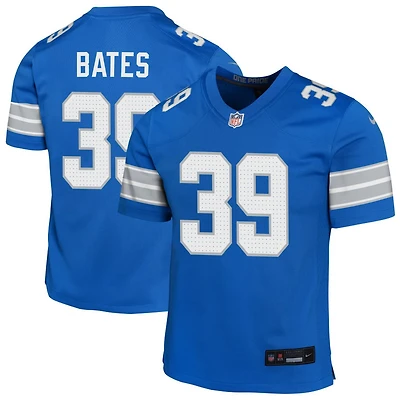 Jake Bates Youth Nike Blue Detroit Lions Custom Game Jersey