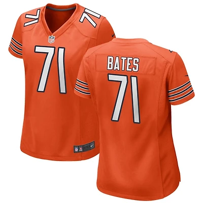 Ryan Bates Women's Nike Orange Chicago Bears Alternate Custom Game Jersey