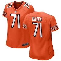 Ryan Bates Women's Nike Orange Chicago Bears Alternate Custom Game Jersey