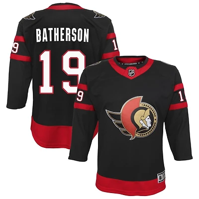 Drake Batherson Youth Black Ottawa Senators Home Custom Premier Jersey