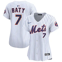 Brett Baty Women's Nike  White New York Mets Home Limited Custom Jersey