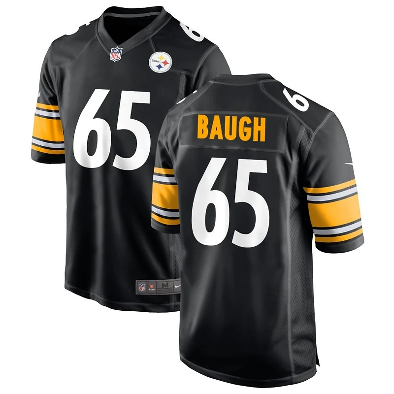 Kyler Baugh Men's Nike Black Pittsburgh Steelers Custom Game Jersey