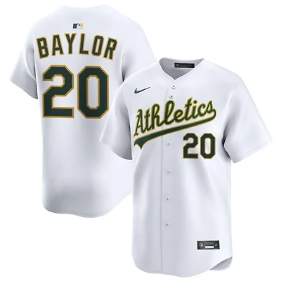 Don Baylor Men's Nike White Athletics Home Limited Pick-A-Player Retired Roster Jersey