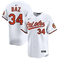 Shane Baz Men's Nike White Baltimore Orioles Home Limited Custom Jersey