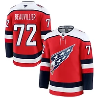 Anthony Beauvillier Men's Fanatics  Red Washington Capitals Alternate Premium Custom Jersey