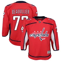 Anthony Beauvillier Youth Red Washington Capitals Home Custom Premier Jersey