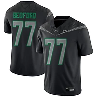 Matthew Bedford Men's Nike Black Oregon Ducks NIL Pick-A-Player Game Jersey
