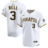 Jay Bell Men's Nike White Pittsburgh Pirates Home Limited Pick-A-Player Retired Roster Jersey