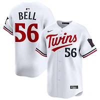 Josh Bell Men's Nike White Minnesota Twins Home Limited Custom Jersey