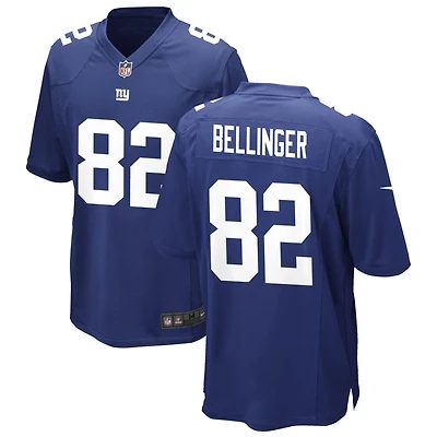 Daniel Bellinger Men's Nike Royal New York Giants Custom Game Jersey