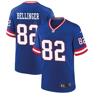 Daniel Bellinger Men's Nike Royal New York Giants Classic Custom Game Jersey
