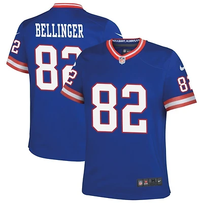 Daniel Bellinger Youth Nike Royal New York Giants Classic Custom Game Jersey