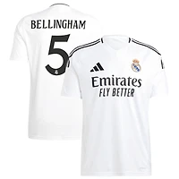 Jude Bellingham Men's adidas  White Real Madrid 2024/25 Home Replica Custom Jersey