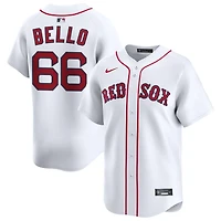 Brayan Bello Men's Nike White Boston Red Sox Home Limited Custom Jersey