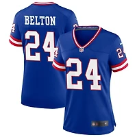 Dane Belton Women's Nike Royal New York Giants Classic Custom Game Jersey