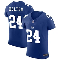 Dane Belton Men's Nike Royal New York Giants Vapor F.U.S.E. Elite Custom Jersey