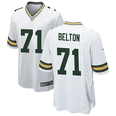 Anthony Belton Men's Nike White Green Bay Packers Custom Game Jersey
