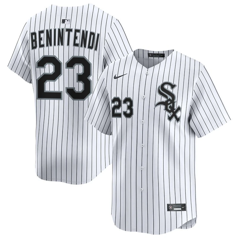 Andrew Benintendi Men's Nike White Chicago White Sox Home Limited Custom Jersey