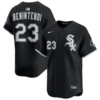 Andrew Benintendi Men's Nike Black Chicago White Sox Alternate Limited Custom Jersey