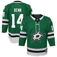 Jamie Benn Youth Green Dallas Stars Home Custom Premier Jersey