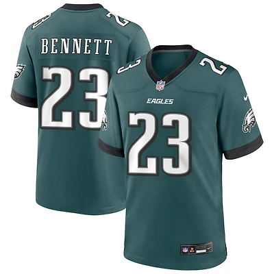 Jakorian Bennett Men's Nike Midnight Green Philadelphia Eagles Custom Game Jersey