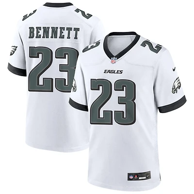 Jakorian Bennett Men's Nike White Philadelphia Eagles Custom Game Jersey