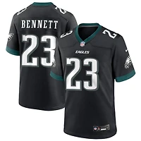 Jakorian Bennett Men's Nike Black Philadelphia Eagles Alternate Custom Game Jersey