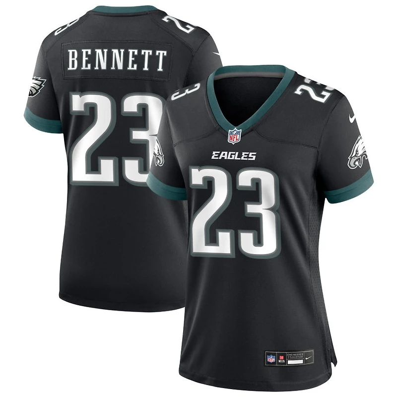 Jakorian Bennett Women's Nike Black Philadelphia Eagles Alternate Custom Game Jersey
