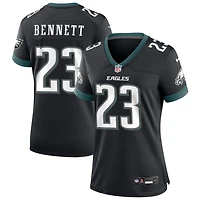 Jakorian Bennett Women's Nike Black Philadelphia Eagles Alternate Custom Game Jersey