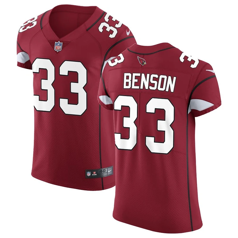 Trey Benson Men's Nike Cardinal Arizona Cardinals Vapor Untouchable Custom Elite Jersey