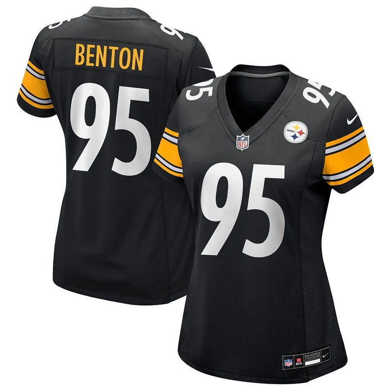 Keeanu Benton Women's Nike Black Pittsburgh Steelers Custom Game Jersey