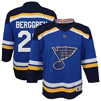 Jonatan Berggren Youth  Blue St. Louis Blues Home Replica Custom Jersey