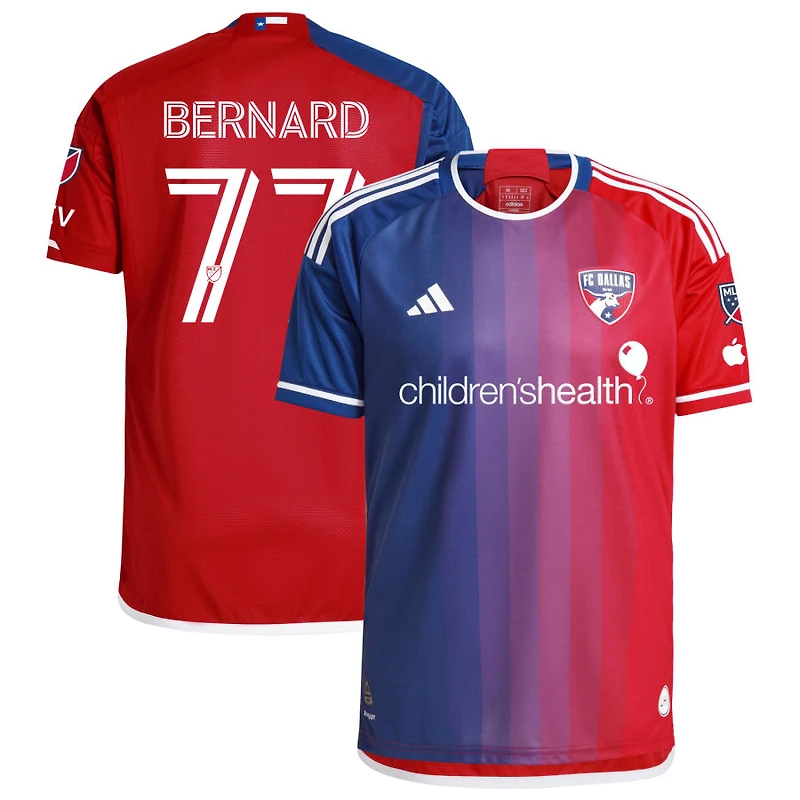 Bernard Kamungo Bernard Men's adidas  Navy FC Dallas 2024 After Burner Authentic Custom Jersey